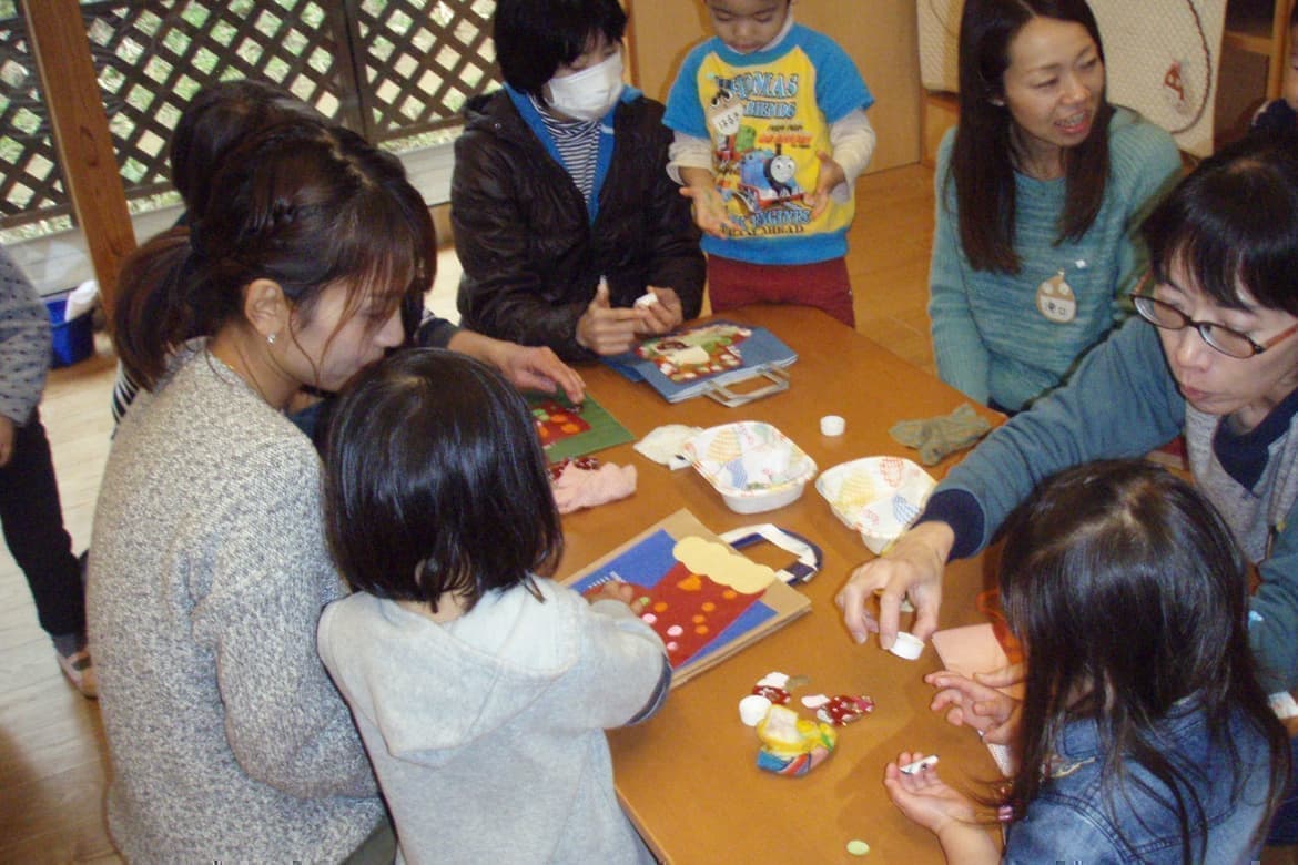 お母さんと一緒